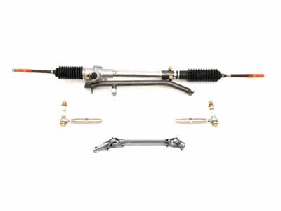 BMR RK002H Manual Steering Conversion Kit, Use With Stock K-member Only, Black for 1993-2002 F-Body / BMR RK002H Manual Steering Bracket