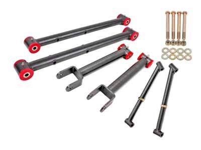 BMR RSK007H Rear Suspension Kit, Non-Adj, (TCA034, UTCA010, RB001), Black for 1964-1967 A-Body / BMR RSK007H Non-Adjustable Rear Suspension Kit