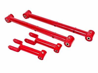 BMR RSK011R Rear Suspension Kit, Non-Adjustable, (TCA034, UTCA004), Red for 1968-1972 A-Body / BMR RSK011R Non-Adjustable Rear Suspension Kit