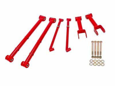 BMR RSK017R Rear Suspension Kit, Non-Adjustable, (TCA034, UTCA004, RB002), Red for 1968-1972 A-Body / BMR RSK017R Non-Adjustable Rear Suspension Kit