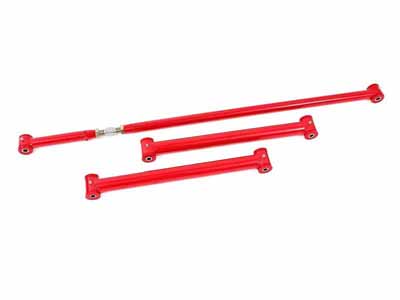 BMR RSK032R Rear Suspension Kit, On-car Adj With Poly TCA001, PHR002, Red for 1982-2002 F-Body / BMR RSK032R Adjustable Rear Suspension Kit