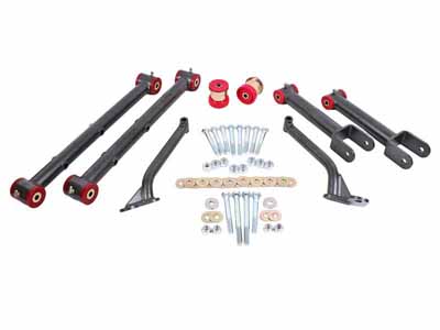 BMR RSK468H Rear Suspension Kit (TCA039, UTCA006, RB003, BK044, RH003), Black for 1978-1987 G-Body / BMR RSK468H Rear Suspension Kit