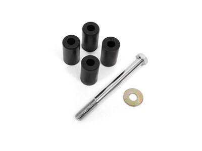 BMR SCB766 Bushing Kit, Rear Cradle, Centering Sleeves, Black for 2015-2026 Mustang S550/S650 / BMR SCB766 Rear Cradle Bushing Kit
