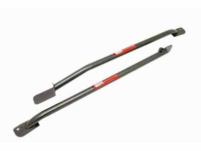 BMR SFC004H Subframe Connectors, Weld-On, Tubular, Non-Convertible Only, Black for 1993-2002 F-Body / BMR SFC004H Weld-On Subframe Connectors