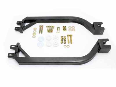 BMR SFC005H Subframe Connectors, Bolt-on, Black Hammertone for 1967-1969 F-Body, 1968-1974 X-Body / BMR SFC005H Bolt-On Subframe Connectors