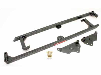 BMR SFC007H Subframe Connectors, Weld-On, Boxed, Black Hammertone for 2004-2006 GTO / BMR SFC007H Weld-On Subframe Connectors