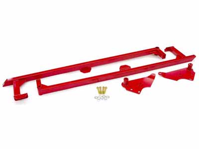 BMR SFC007R Subframe Connectors, Weld-On, Boxed, Red for 2004-2006 GTO / BMR SFC007R Weld-On Subframe Connectors