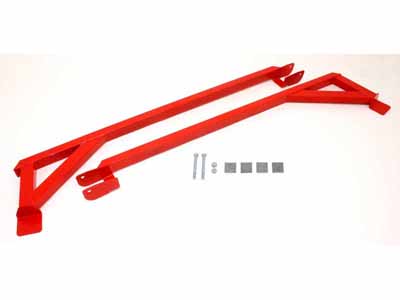 BMR SFC008R Subframe Connectors, Weld-On, Boxed, Inside Frame Exhaust, Red for 1982-1992 F-Body / BMR SFC008R Weld-On Subframe Connectors