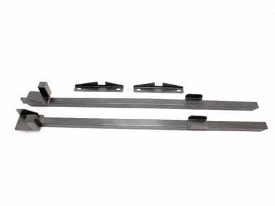 BMR SFC010H Subframe Connectors, Weld-On, Boxed, Premium, Hardtop Only, Black for 1979-1993 Mustang / BMR SFC010H Weld-On Subframe Connectors