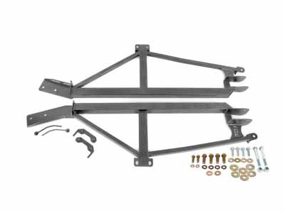 BMR SFC019H Subframe Connectors, Bolt-on, 4-Point, Non-Convertible Only, Black for 1993-2002 F-Body / BMR SFC019H Bolt-On Subframe Connectors