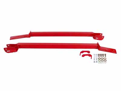 BMR SFC023R Subframe Connectors, Bolt-on, Boxed, Non-Convertible Only, Red for 1993-2002 F-Body / BMR SFC023R Bolt-On Subframe Connectors