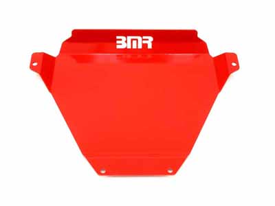 BMR SG001R Skid Guard, Aluminum, Red for 2004-2006 GTO / BMR SG001R Aluminum Skid Guard