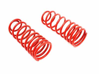 BMR SP003 Lowering Springs, Rear, 1.25" Drop, Red for 1982-2002 F-Body / BMR SP003 Rear Lowering Springs