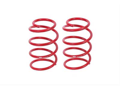 BMR SP011R Lowering Springs, Front, 1.5" Drop, Performance, GT, Red for 2005-2014 Mustang / BMR SP011R Front Lowering Springs