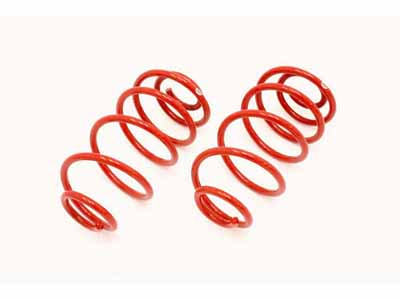BMR SP014 Lowering Springs, Rear, 1" Drop, Red for 1967-1972 A-Body / BMR SP014 Rear Lowering Springs