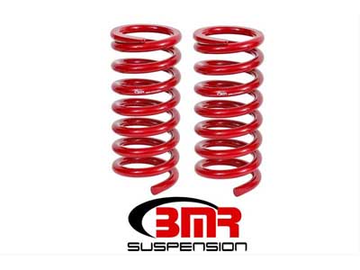 BMR SP036R Lowering Springs, Front, 1.25" Drop, Red for 1982-1992 F-Body, 1978-1987 G-Body / BMR SP036R Front Lowering Springs