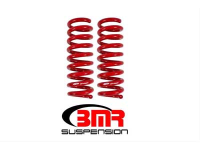 BMR SP043R Lowering Springs, Rear, Performance Version, V8, Red for 2016-2024 Camaro / BMR SP043R Rear Lowering Springs