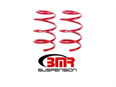 BMR SP073R Lowering Springs, Front, 1.5" Drop, Handling, GT500, Red for 2007-2014 Mustang GT500 / BMR SP073R Front Lowering Springs