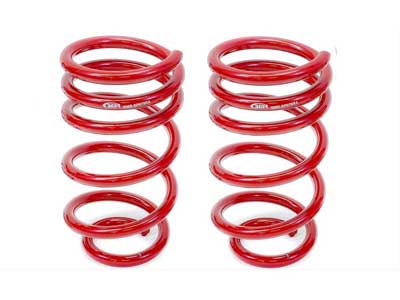 BMR SP079R Lowering Springs, Rear, 1.25" Drop, 460 Spring Rate, V8, Red for 2010-2015 Camaro / BMR SP079R Rear Lowering Springs