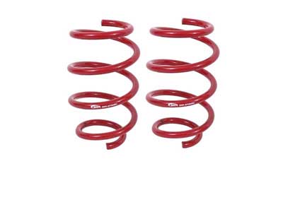 BMR SP084R Lowering Springs, Front, Handling Version, Red for 2015-2026 Mustang S550/S650 / BMR SP084R Front Lowering Springs