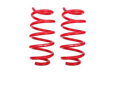 BMR SP111R Lowering Springs, Front, 1.25" Drop, Performance Version, Red for 2008-2023 Challenger / BMR SP111R Front Lowering Springs