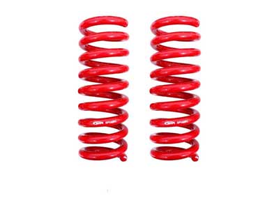 BMR SP112R Lowering Springs, Rear, 1.25" Drop, Performance Version, Red for 2008-2023 Challenger / BMR SP112R Rear Lowering Springs