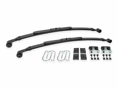 BMR SP313 Lowering Leaf Springs, Rear W/ Install Kit, 2" Drop, Black, 1967-81 F-Body, 1968-74 X-Body / BMR SP313 Lowering Leaf Springs