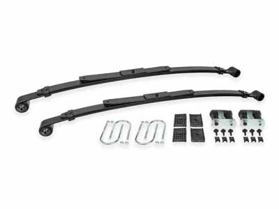 BMR SP317 Lowering Leaf Springs, Rear W/ Install Kit, 3" Drop, Black, 1967-81 F-Body, 1968-74 X-Body / BMR SP317 Lowering Leaf Springs
