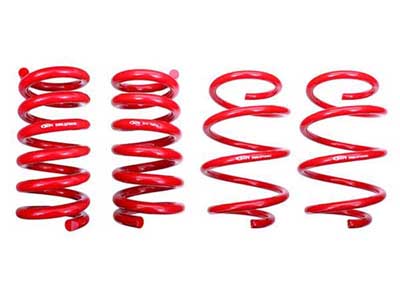 BMR SPH765R Lowering Springs, Set Of 4, Handling, GT350, Red, 18-26 Mustang, 15-20 Mustang GT350 / BMR SPH765R Lowering Spring Kit