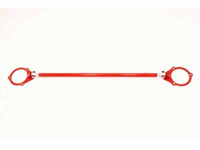 BMR STB005R Strut Tower Brace, Front, Red for 1997-2005 W-Body / BMR STB005R Strut Tower Brace