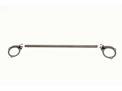 BMR STB006H Strut Tower Brace, Rear, Black Hammertone for 1997-2003 W-Body / BMR STB006H Strut Tower Brace