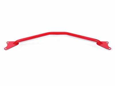 BMR STB010R Strut Tower Brace, V-6, Red for 2005-2010 Mustang / BMR STB010R Strut Tower Brace