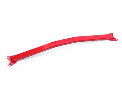 BMR STB011R Strut Tower Brace, V-8 With Plenum Cover, Red for 2005-2014 Mustang / BMR STB011R Strut Tower Brace