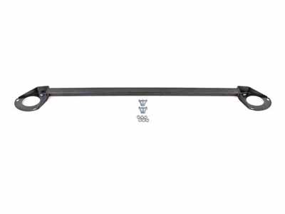 BMR STB018H Strut Tower Brace, Front, V8 Only, Black Hammertone for 2016-2024 Camaro / BMR STB018H Strut Tower Brace