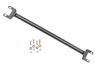 BMR STB412H Shock Tower Brace, Rear, Black Hammertone for 1968-1972 A-Body / BMR STB412H Shock Tower Brace