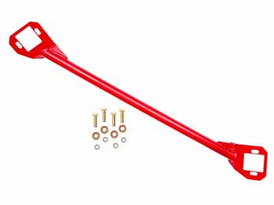 BMR STB462R Shock Tower Brace, Rear, Red for 1978-1987 G-Body / BMR STB462R Shock Tower Brace