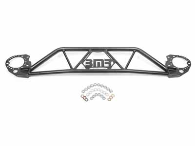 BMR STB760H Strut Tower Brace, Front, Twin Tube Design, Black for 2015-2026 Mustang S550/S650 / BMR STB760H Strut Tower Brace