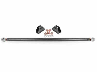 BMR STB762H Strut Tower Brace, Rear, Black Hammertone for 2015-2026 Mustang S550/S650 / BMR STB762H Strut Tower Brace