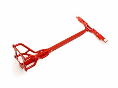BMR TA003R Torque Arm, GM 12-bolt Differential, Red for 1967-1969 F-Body / BMR TA003R GM 12-Bolt Torque Arm