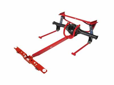 BMR TAS002R Torque Arm Suspension Kit, Ford 9" Differential, Red for 1967-1969 F-Body / BMR TAS002R Ford 9" Torque Arm Suspension Kit