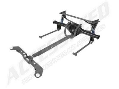 BMR TAS011H Torque Arm Suspension Kit, Ford 9" Differential, Black Hammertone for 1968-1974 X-Body / BMR TAS011H Ford 9" Torque Arm Suspension Kit