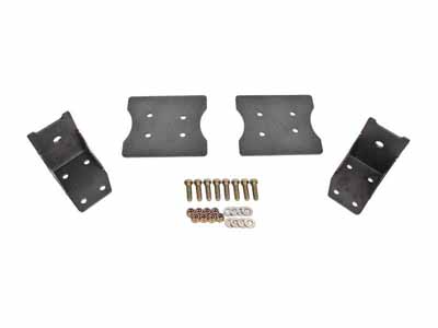 BMR TBR003H Torque Box Reinforcement Plates, Lower Only, Black Hammertone for 1979-2004 Mustang / BMR TBR003H Lower Torque Box Reinforcement Plates