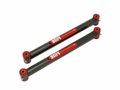 BMR TCA001H Lower Control Arms, Non-Adj With Poly Bushings, Black Hammertone for 1982-2002 F-Body / BMR TCA001H Non-Adjustable Lower Control Arms