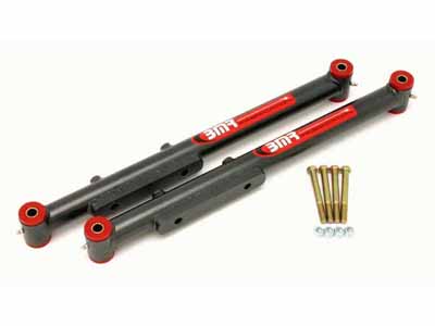BMR TCA007H Lower Control Arms, Non-Adj With Poly Bushings, Ext Length, Black for 1991-1996 B-Body / BMR TCA007H Non-Adjustable Lower Control Arms