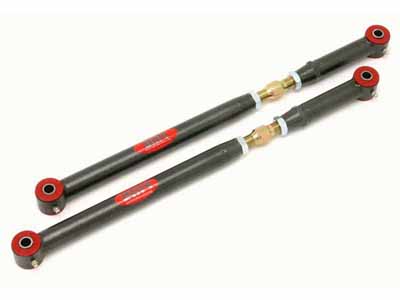 BMR TCA012H Lateral Arms, Adjustable, Rear, Forward Mount, Black Hammertone for 1996-2006 W-Body / BMR TCA012H Adjustable Lateral Arms