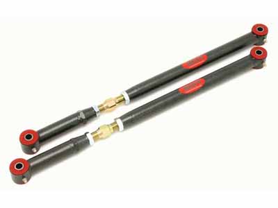 BMR TCA013H Lateral Arms, Adjustable, Rear, Rearward Mount, Black Hammertone for 1996-2006 W-Body / BMR TCA013H Adjustable Lateral Arms