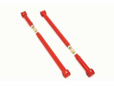 BMR TCA013R Lateral Arms, Adjustable, Rear, Rearward Mount, Red for 1996-2006 W-Body / BMR TCA013R Adjustable Lateral Arms