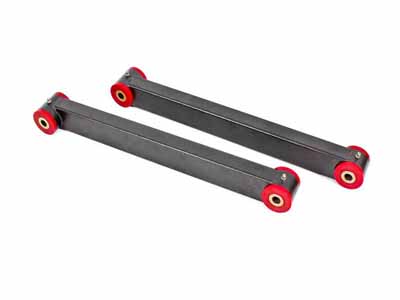 BMR TCA019H Lower Control Arms, Boxed, Non-Adj With Poly Bushings, Black for 2005-2014 Mustang / BMR TCA019H Non-Adjustable Lower Control Arms