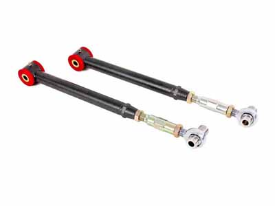 BMR TCA021H Lower Control Arms, On-car Adj, Poly/Rod End Combo, Black for 2005-2014 Mustang / BMR TCA021H Adjustable Lower Control Arms