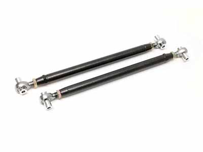 BMR TCA038H Lower Control Arms, Double Adj, Rod/rod, Offset , Black Hammertone for 1964-1972 A-Body / BMR TCA038H Adjustable Lower Control Arms